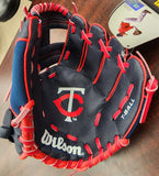 Wilson A200 MLB MN Twins T-Ball Glove 10"