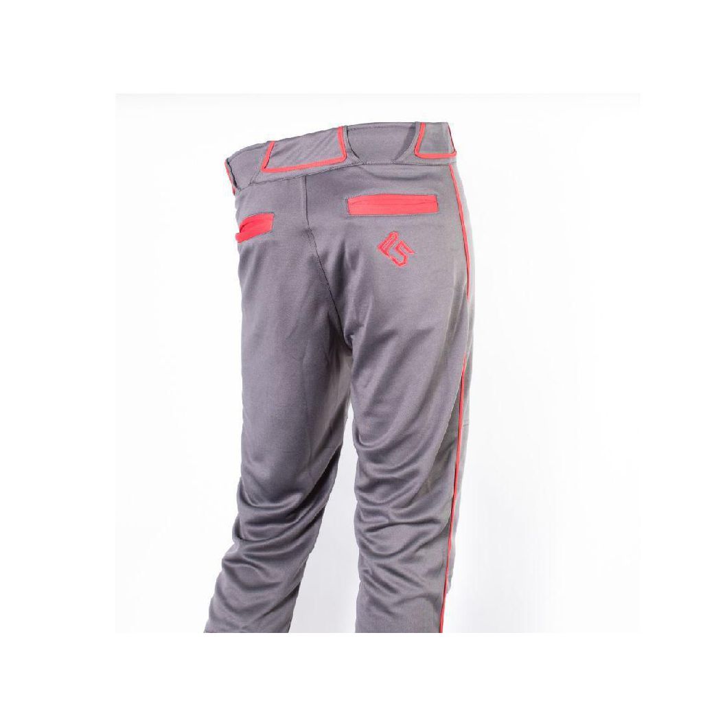 Premium Stock Pant Charcoal/Red