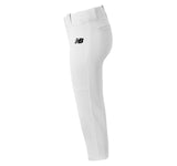 NEW BALANCE GEM YOUTH GIRL'S STOCK FASTPICH PANT WHITE BGP111