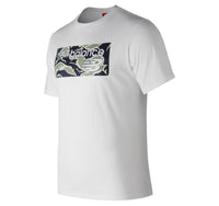 New Balance Athletics Camo T-Shirt White MT83565