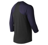 NEW BALANCE Men's 4040 Compression Top 3/4 SLEEVE TMMT650 Navy