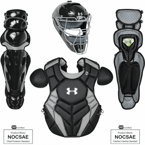 Under Armour Pro 4 Series Intermediate Baseball Catcher Gear Set UACKCC4-SRP